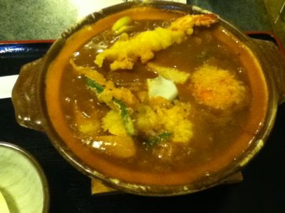 カレー煮込みうどん