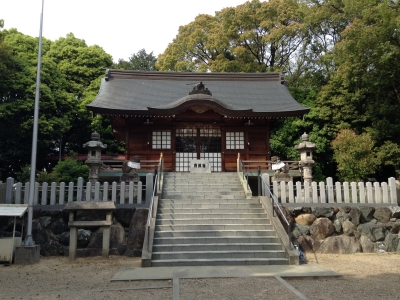 白山神社　拝殿