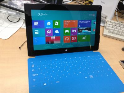Microsoft Surfaceとタッチカバー