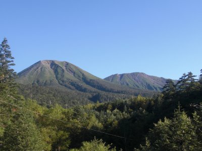 西から御嶽山