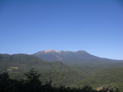 今朝の御嶽山