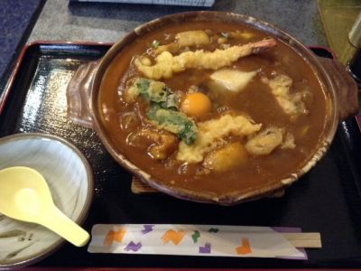 カレー煮込みうどん