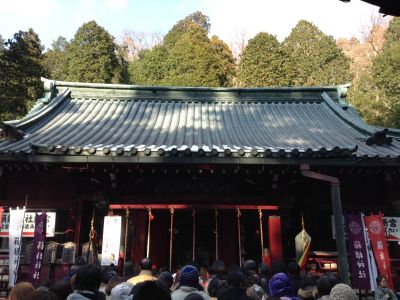 箱根神社　拝殿