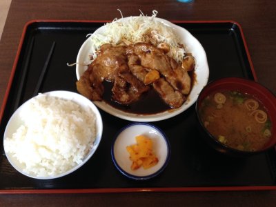 トンテキ定食