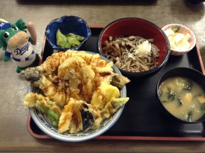 岩魚天丼