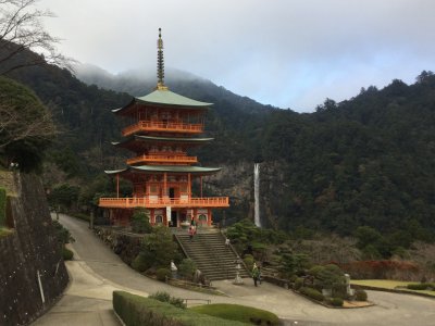 青岸渡寺から那智の滝